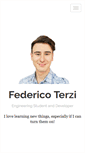 Mobile Screenshot of federicoterzi.com