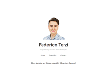 Tablet Screenshot of federicoterzi.com